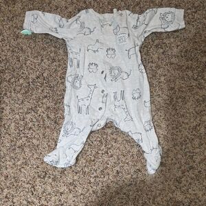 Child Of Mine Footed P.js 0-3 Months Euc